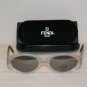 Brand New Fendi Sunglass Mod. FS238 Col. Silver Snow 49-20 & Case