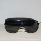 Brand New Giorgio Armani 486 Black Sunglasses: Mod. 486 & Case