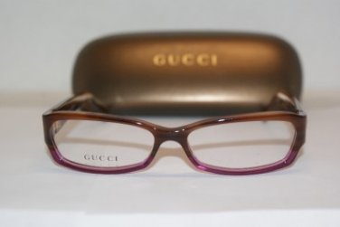 Brand New Gucci 3196 Brown Gradient YOL Eyeglasses: Mod. 3196 52-14 & Case