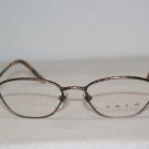 Brand New Kata Style 31 Brown BRN Eyeglasses: Mod. Style 31 52-18 & Case