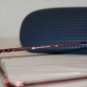 Brand New JLO Jennifer Lopez 104 Red 01S2 Eyeglasses: Mod. 104 48-17 & Case
