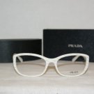 Brand New Prada 02N Ivory 54-17 Eyeglasses: Mod. VPR 02N (AB1-1O1) & Case