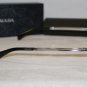 Brand New Prada 62N 56-17 Shiny Silver Eyeglasses: Mod. VPR 62N (1BC-1O1) & Case