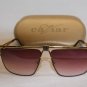 Brand New Gold/Rose Gold Caviar Sunglass Mod.7355 C & Case