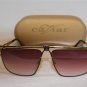 Brand New Gold/Rose Gold Caviar Sunglass Mod.7355 C & Case