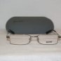 Brand New Miu Miu 55E Silver 49-16 Eyeglasses: Mod. VMU 55E & Case