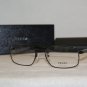 Brand New Prada 62N Shiny Black 54-17 Eyeglasses: Mod. VPR 62N (7AX-1O1) & Case