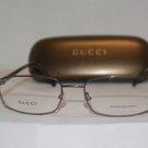 Brand New Gucci 1764N Silver JE2 Eyeglasses: Mod. 1764 1764/N 55-18 & Case
