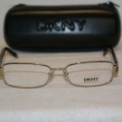 New DKNY DY5619 Gold/Tortoise Eyeglasses Mod.5619 Col. 1166 50-16 & Case