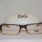 New D&G Dolce & Gabbana DD 1188 Brown 1675 Eyeglasses: Mod. DD1188 51-16 & Case