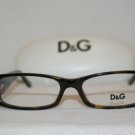 New D&G Dolce & Gabbana DD 1163 Havana 502 Eyeglasses: Mod. DD1163 50-15 & Case