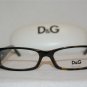 New D&G Dolce & Gabbana DD 1163 Havana 502 Eyeglasses: Mod. DD1163 50-15 & Case