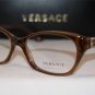 Brand New VERSACE Eyeglass Mod. 3170-B Col. 772 54-16-135 &Case W/STONES!!!