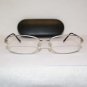 New Donna Karan 3548 Col. 1029 Silver 51-15 Eyeglasses: Mod. 3548B & Case