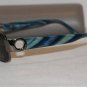 New BCBGMaxazria Mod. Verbena Col.Gunmetal 56-13-130 & Case