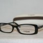 Brand New Vogue 2659 Shiny Black 53-16 Eyeglasses: Mod. 2659 (W44) & Case