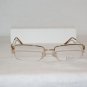 New Christian Dior 3553 Gold 50-19 Eyeglasses: Mod. 3553 50-19 & Case