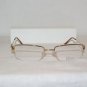 New Christian Dior 3553 Gold 50-19 Eyeglasses: Mod. 3553 50-19 & Case