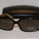 New Calvin Klein Sunglass Mod. 685 Col. Black (148) Size 54-16-135 & Case