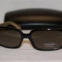 New Calvin Klein Sunglass Mod. 685 Col. Black (148) Size 54-16-135 & Case