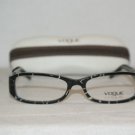 Brand New Vogue 2650 Striped Black 52-16 Eyeglasses: Mod. 2650 (1567) & Case