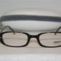 Brand New Versus C85 Brown 47-19 Eyeglasses: Mod. C85 (A81) & Case