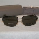 New BCBGMaxazria Sunglass Mod. SAHARA Col.GUN 58-15 & Case