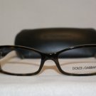 New Dolce & Gabbana DG 3106 Havana 502 Eyeglasses: Mod. DG3106 51-16 & Case