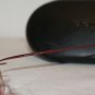 New DKNY Donna Karan 6448 Red (550) Eyeglasses: Mod. 6448 48-18 & Case