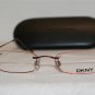 New DKNY Donna Karan 6448 Red (550) Eyeglasses: Mod. 6448 48-18 & Case