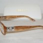 Brand New Versace 3135-B Light Brown 51-16 Eyeglasses: Mod. 3135-B (839) & Case