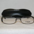 Brand New Vogue 3745 Black 51-16 Eyeglasses: Mod. 3745B (352) & Case