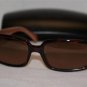 New Calvin Klein Sunglass Mod. 685 Col. Maroon (154) Size 54-16-135 & Case