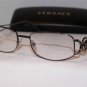 Brand New VERSACE Eyeglass Mod. 1033 Col.1001 53-18-125 & Case