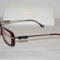 Brand New Versace 3122 Clear Red 52-16 Eyeglasses: Mod. 3122 (388) & Case