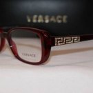 Brand New VERSACE Eyeglass Mod. 3178-B Col. 388 53-16-135 &Case W/STONES!!!