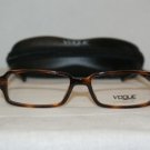 Brand New Vogue 2666 Havana 54-16 Eyeglasses: Mod. 2666A (1553) & Case
