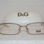 New D&G Dolce & Gabbana DD 5073 Gold 493 Eyeglasses: Mod. DD5073 51-16 & Case