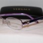 Brand New VERSACE Eyeglass Mod. 1187-B Col.1012 51-17-135 & Case