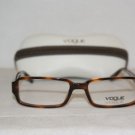 Brand New Vogue 2666 Havana 52-16 Eyeglasses: Mod. 2666A (1553) & Case