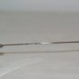 New Calvin Klein 162 Shiny Silver 51-19 Eyeglasses: Mod. 162 (565) 51-19 & Case