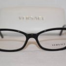 Brand New Versace Eyeglass Mod.3150B Col.GB1 Size 53-16-135 W/STONES! & Case