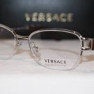 Brand New VERSACE Eyeglass Mod. 1215-B Col.1000 51-16-135 &Case W/STONES!!!