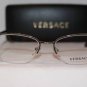 Brand New VERSACE Eyeglass Mod. 1215-B Col.1000 51-16-135 &Case W/STONES!!!