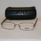 New DKNY DY5622 Gunmetal Eyeglasses Mod.5622 Col. 1003 53-17 & Case