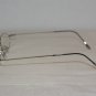 New Calvin Klein 143 Shiny Silver 45-20 Eyeglasses: Mod. 143 (565) 45-20 & Case