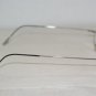 New Calvin Klein 143 Shiny Silver 45-20 Eyeglasses: Mod. 143 (565) 45-20 & Case