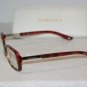 Brand New Versace 3140 Striped Red 52-15 Eyeglasses: Mod. DG 3140 (880) & Case