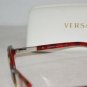 Brand New Versace 3140 Striped Red 52-15 Eyeglasses: Mod. DG 3140 (880) & Case