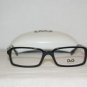 New D&G Dolce & Gabbana 1186 Black 50-16 Eyeglasses: Mod. 1186 (501) & Case